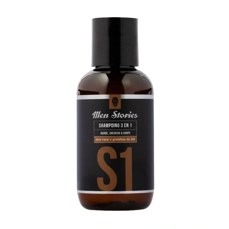 Shampooing 3-en-1 Men Stories 100ml | Kader