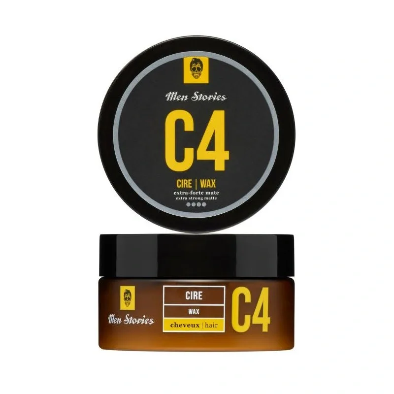 Cire extra-forte mate C4 Men Stories 100ml | Kader